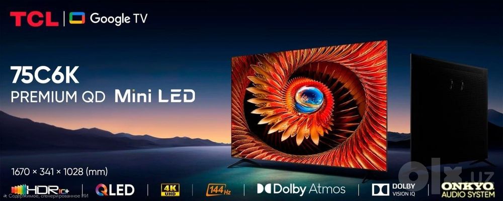 Tcl 65c6k mini led 144hz