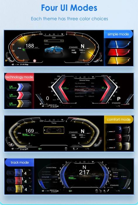 Ceasuri digitale bmw f10