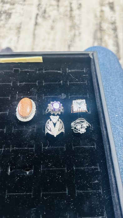 Кольцо серебро 925