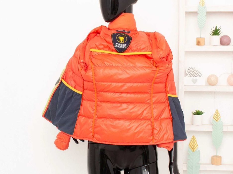 CIESSE PIUMINI дамско пухено яке със свалящи ръкави пълнеж пух 36 S