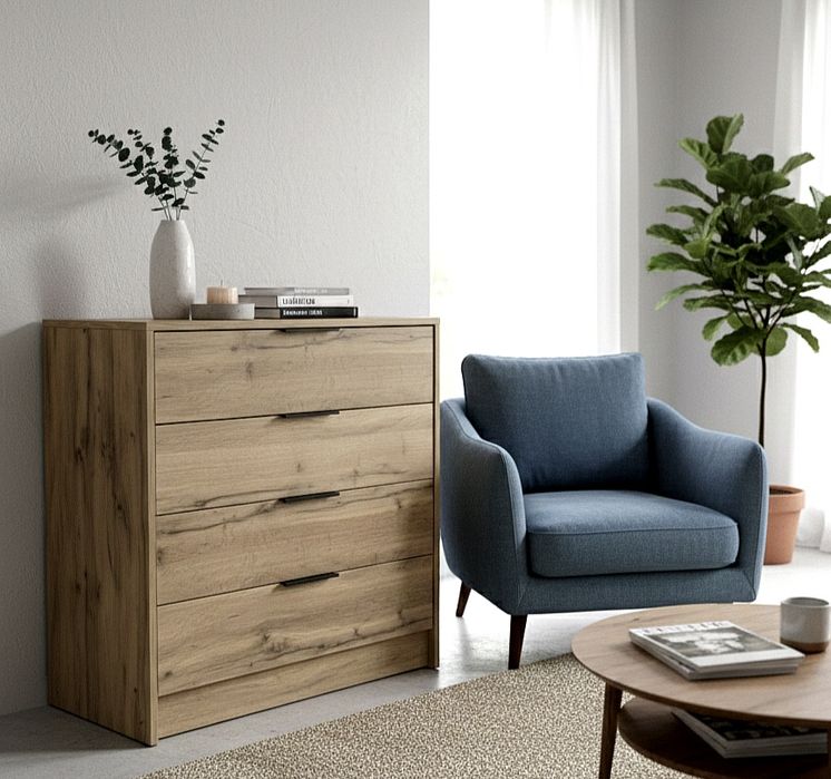 Комод с четырьмя ящиками