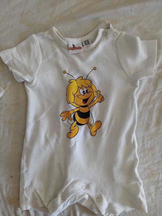 Ромпери с къс ръкав 74-80