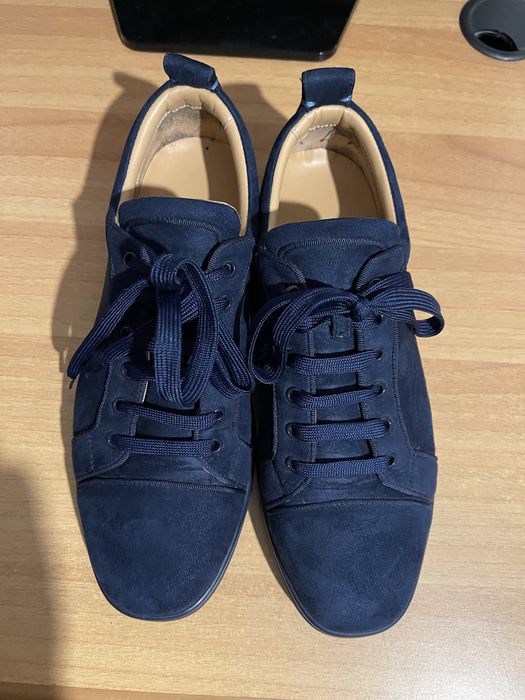 Loubutin junior navyblue