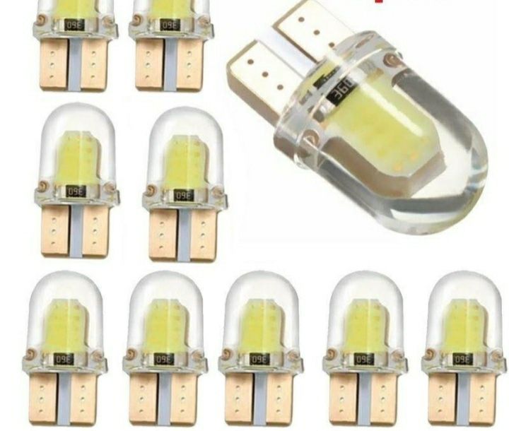 Bec auto tip LED T10 canbus, lumina alba (pozitie, plafoniera, numar e
