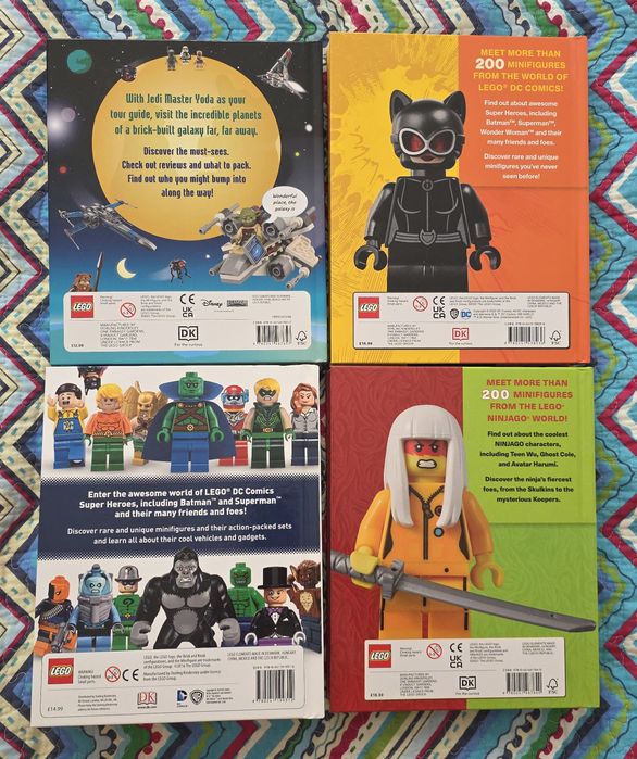 Нови LEGO енциклопедии с фигури - Star Wars, Batman, Ninjago, Superman