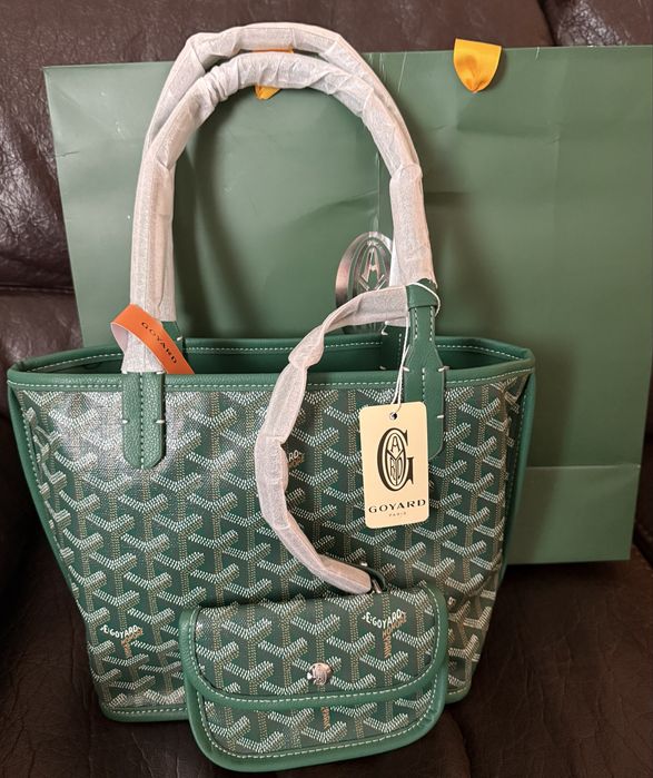 Зелена чанта G*oyard