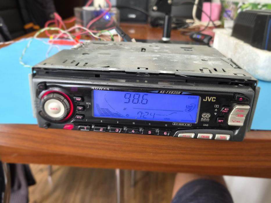 Jvc radio cassete player full logic