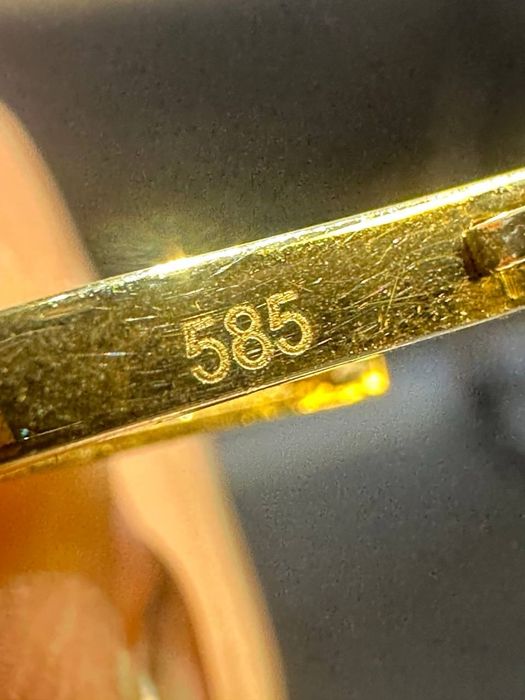 Золото 585  Серьги Масса: 3,05