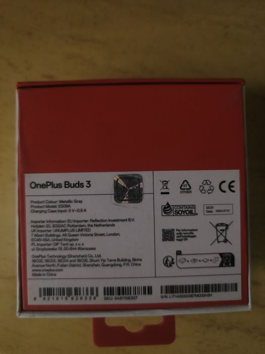 Наушники One Plus Buds 3