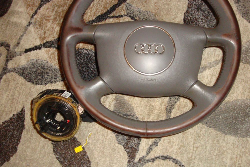 volan gri cu airbag audi a4 b6 calculator volan spira mufa airbag