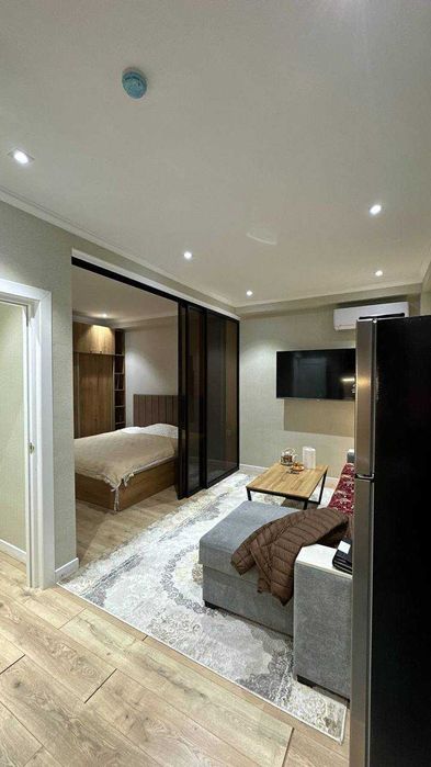 ЖК Sayram 1в2 комнатная 42м2 Евроремонт под ключ , Юнусабад