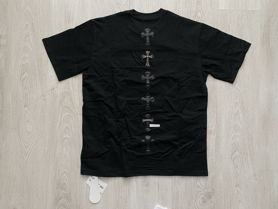 Tricou Chrome Hearts XL Negru - Multi Cross Logo Targu-Mures • OLX.ro