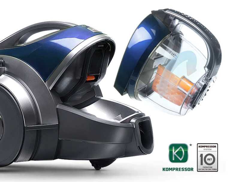 Пылесос LG VK89609HQ Kompressor Турбоциклон