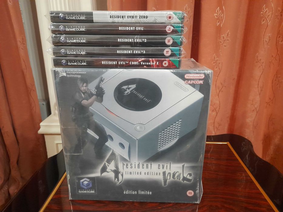 Nintendo gamecube resident evil 4 limited edition