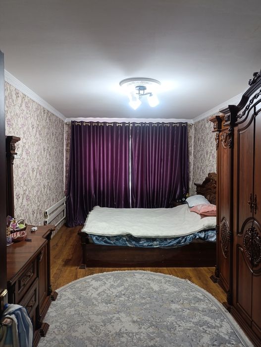 3 хонали зўр шароитдаги квартира ижарага берилади. Заканал 40-дом