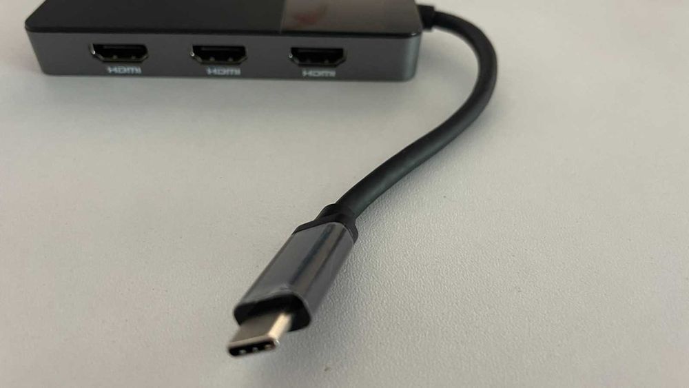 Adaptor / Spliter HDMI -  USB-C la 3 x HDMI 4K 60Hz MST, KU31HDMI11