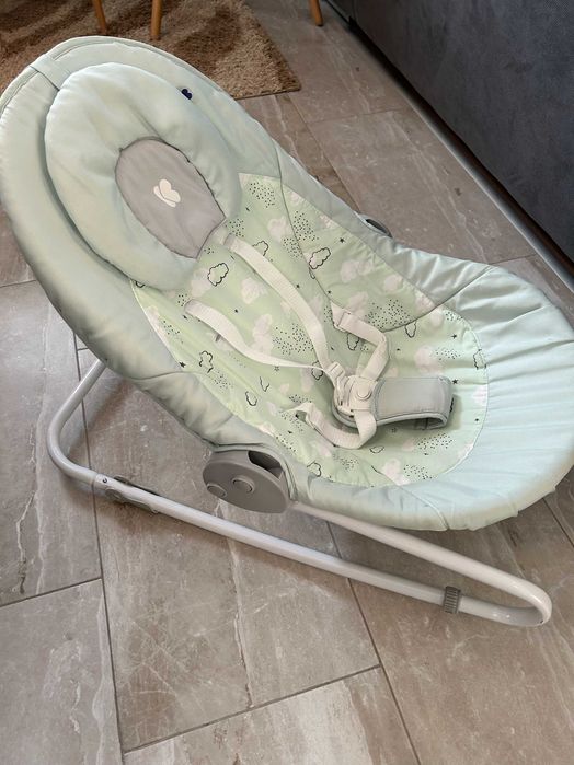 Люлка-шезлонг 2 в 1 KIKKA BOO MIA STELLA MINT