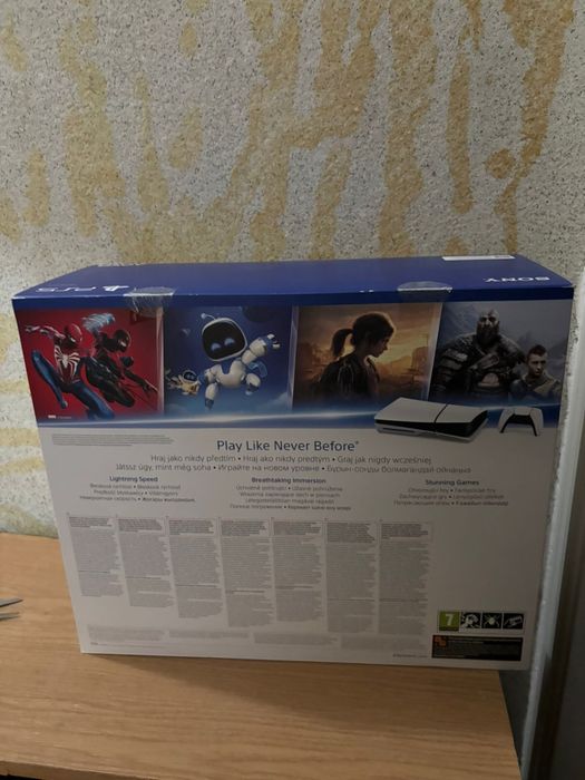 новая PS5 slim с дисководом