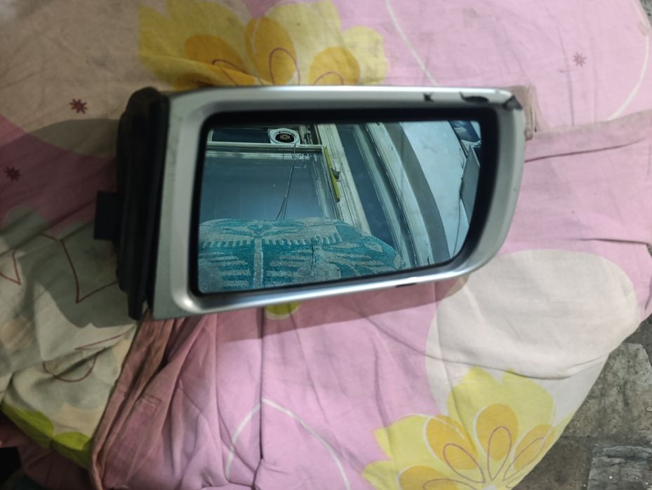 Левое зеркало Мерседес 210 до рест.