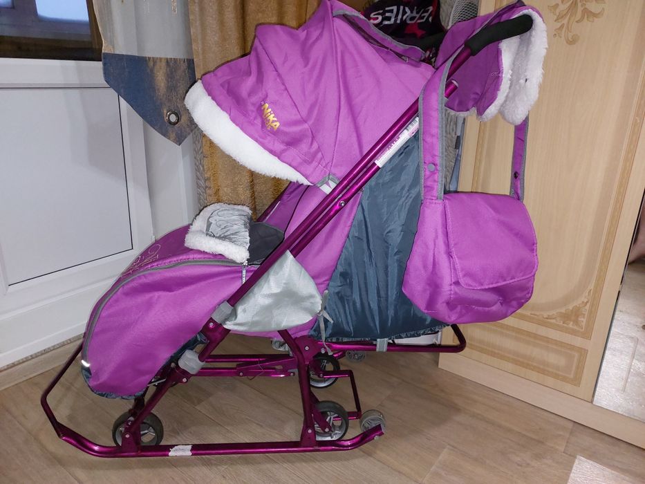 Продам сани-коляску