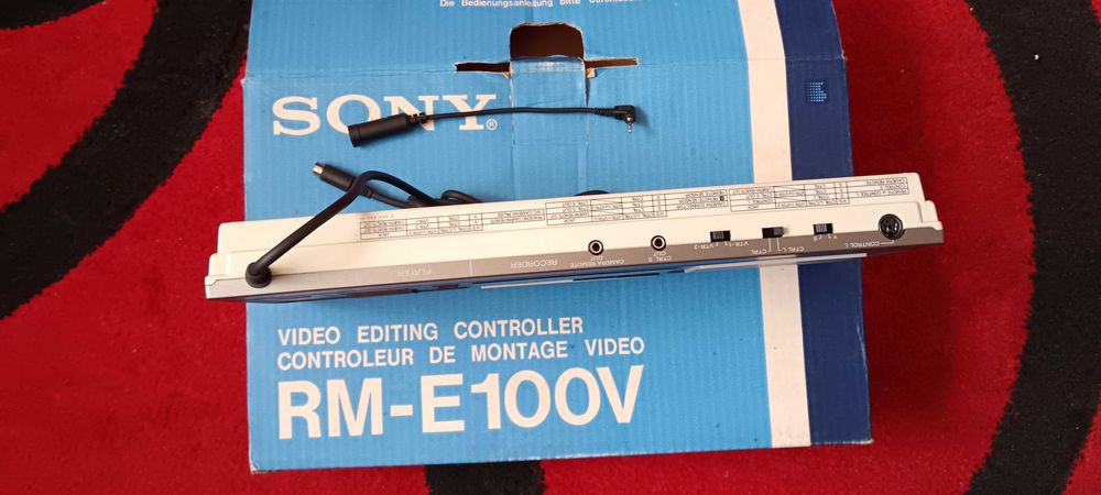 Sony Video editing Controller RM E100V (nou la cutie)