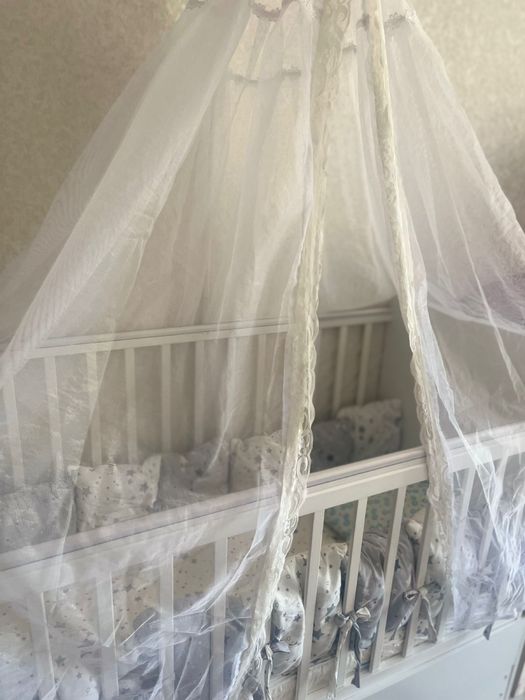 детская кровать+бортики