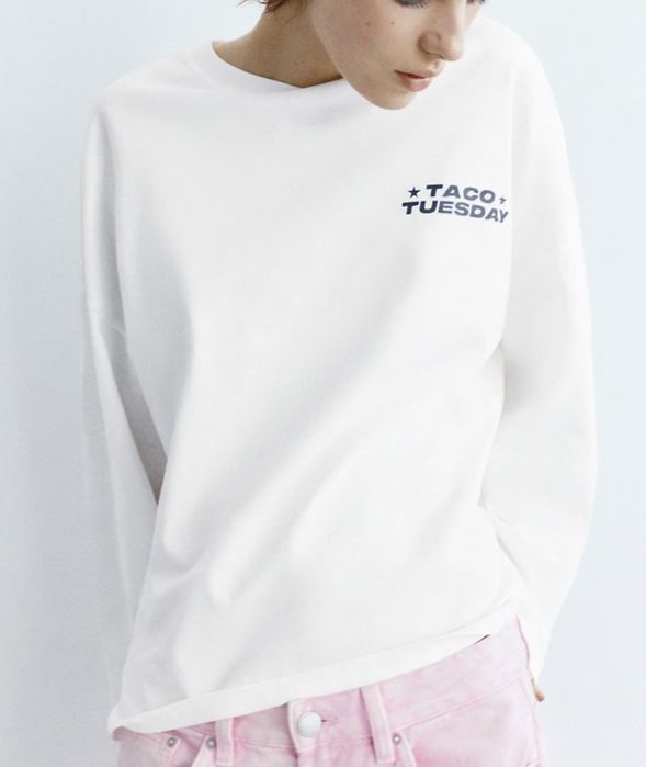 Лонгслив Pull&Bear