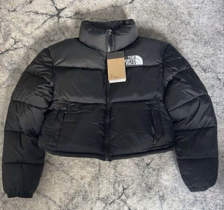 Geaca The North Face Nuptse Cropped Dama - Marimea M - Noua cu eticheta