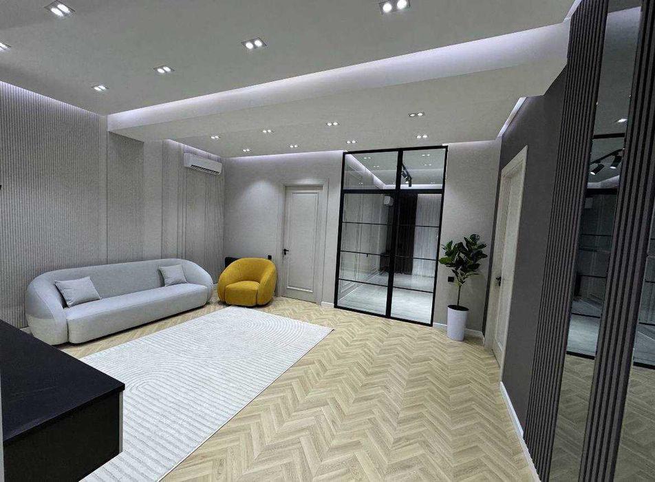 Аренда Жк Oq Saroy! 2-комнатная 75 м² Новая! Паркентский / Макро