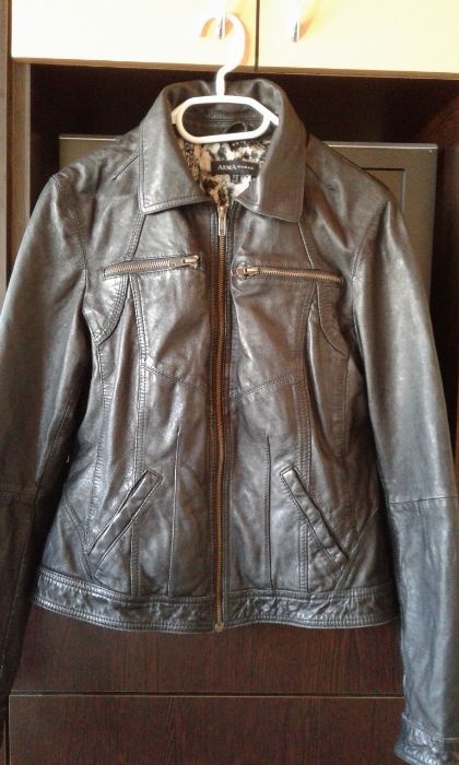 Jacheta piele naturala, Arma, s, 80 lei, ca noua