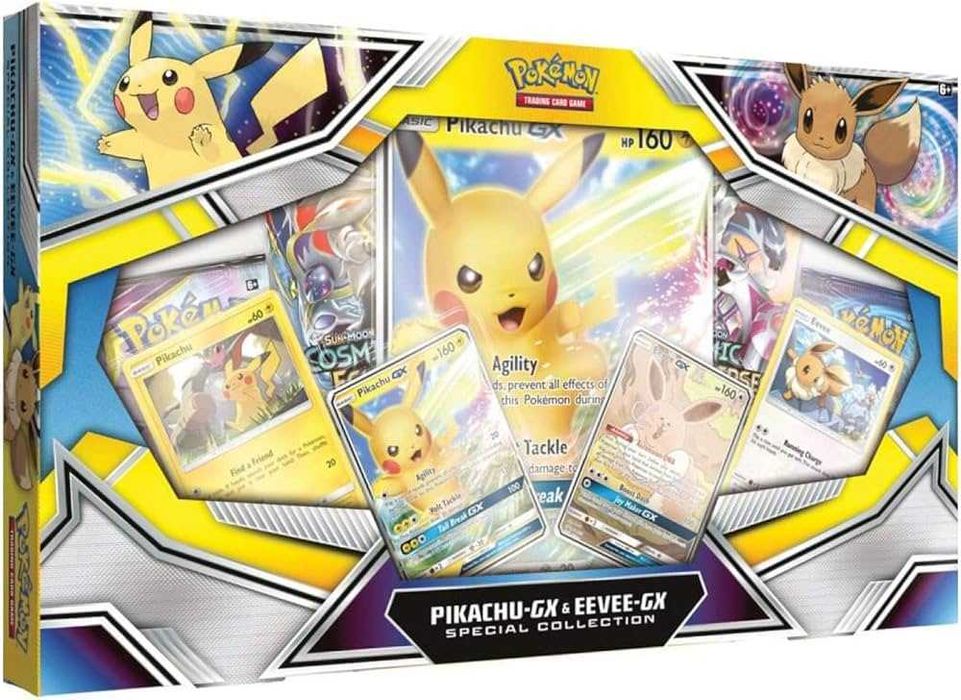 Pokémon TCG: Pikachu-GX & Eevee-GX Special Collection NEW SEALED