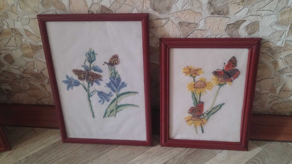 Вышитые картины.