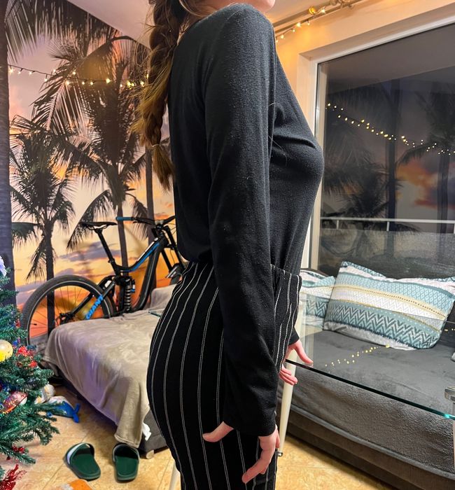 Дамска черна блуза