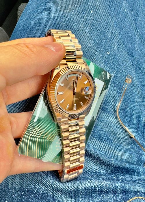 rolex da-ce date 40mm пълно злато