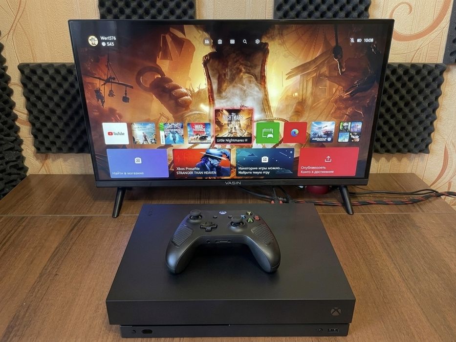 Игровая приставка Xbox One X + ТВ