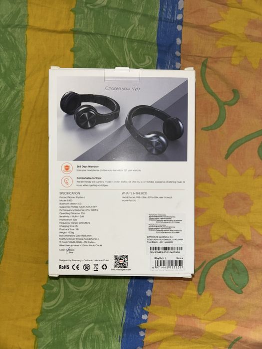 Vând căști Riversong Rhythm L Wireless