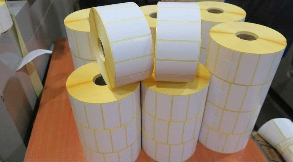 Термо бумагиб, термо этикетка, наклейка, чековая бумага пос [POS]