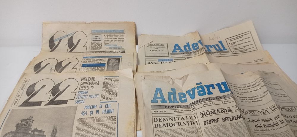 Ziare și reviste vechi