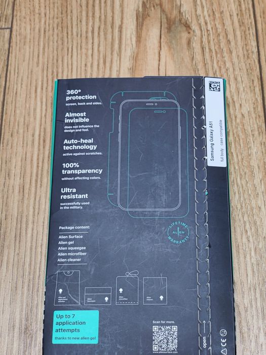 Folie Alien pentru ecran + spate + laterale Samsung Galaxy A51