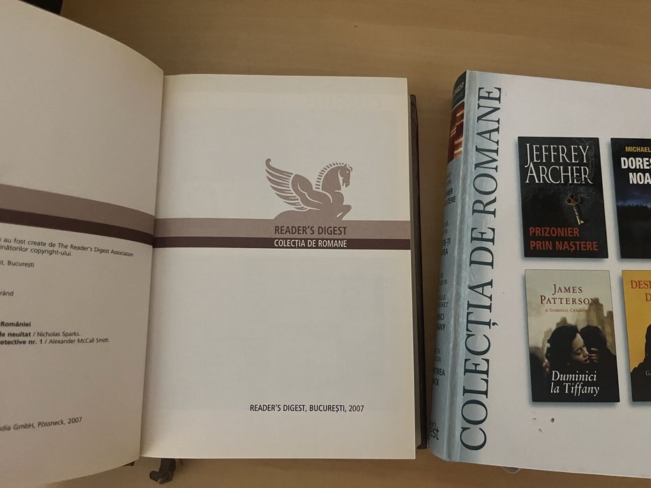 Colectia de Romane Readers Digest 2 volume 8 romane
