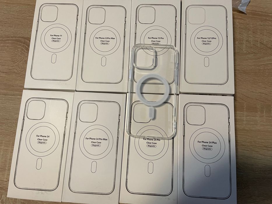 Husa MagSafe iPhone 11/ 12 / 13 / 14 / 15 / 16 / 17 Pro Pro Max Plus