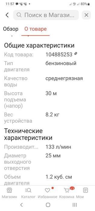 Мотопомпа Rodex RDX010