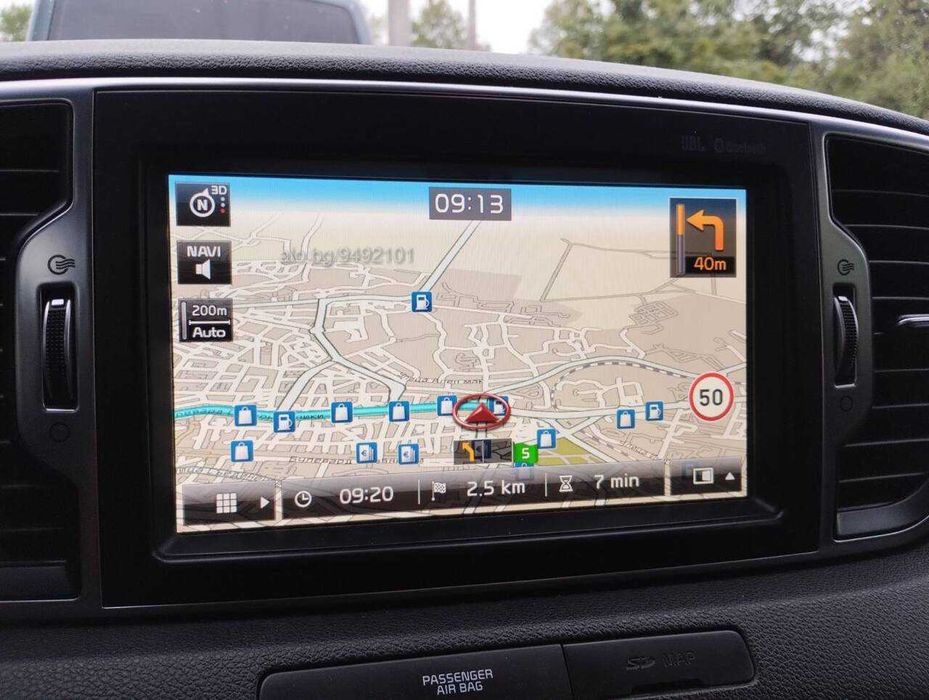 SD CARD/USB GPS Harti Kia Hyundai Navigatie Ceed Tucson SantaFe