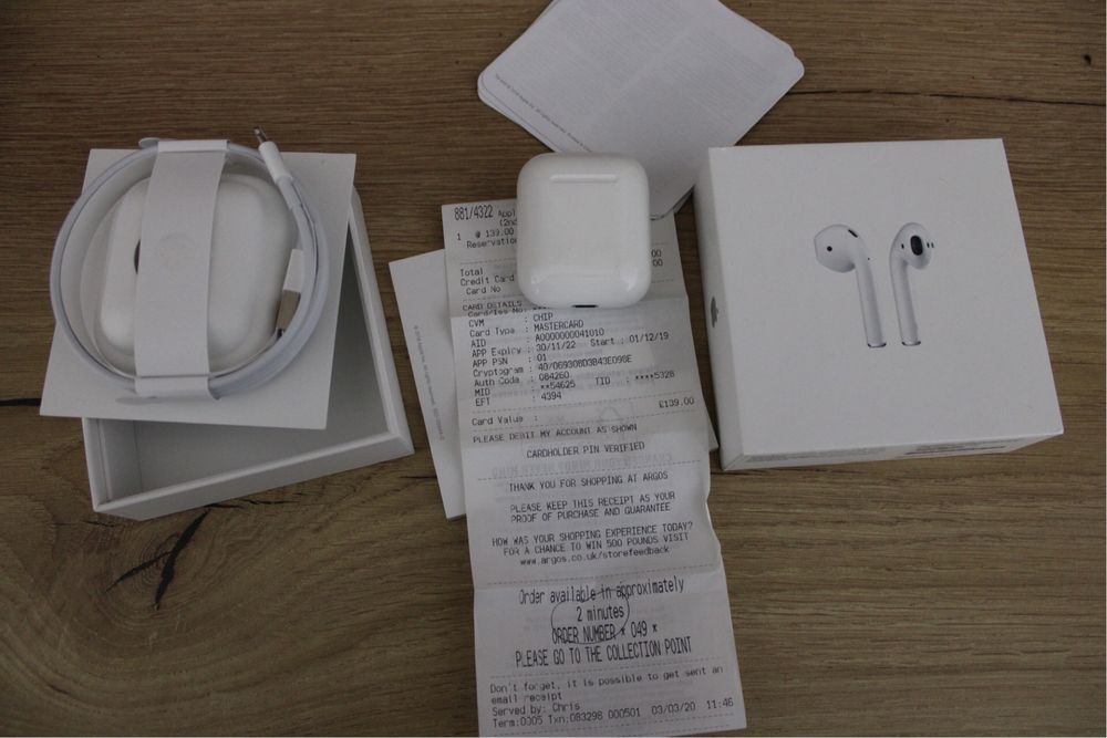 Apple Air Pods 2 generation
