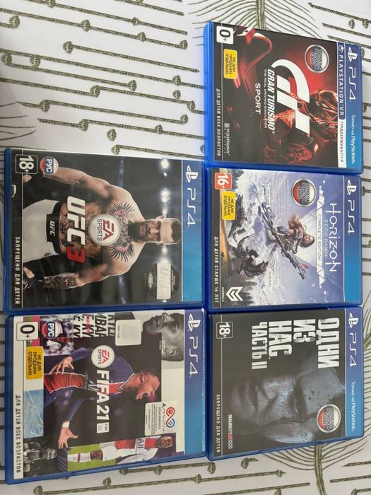 Продам Ps4 с играми