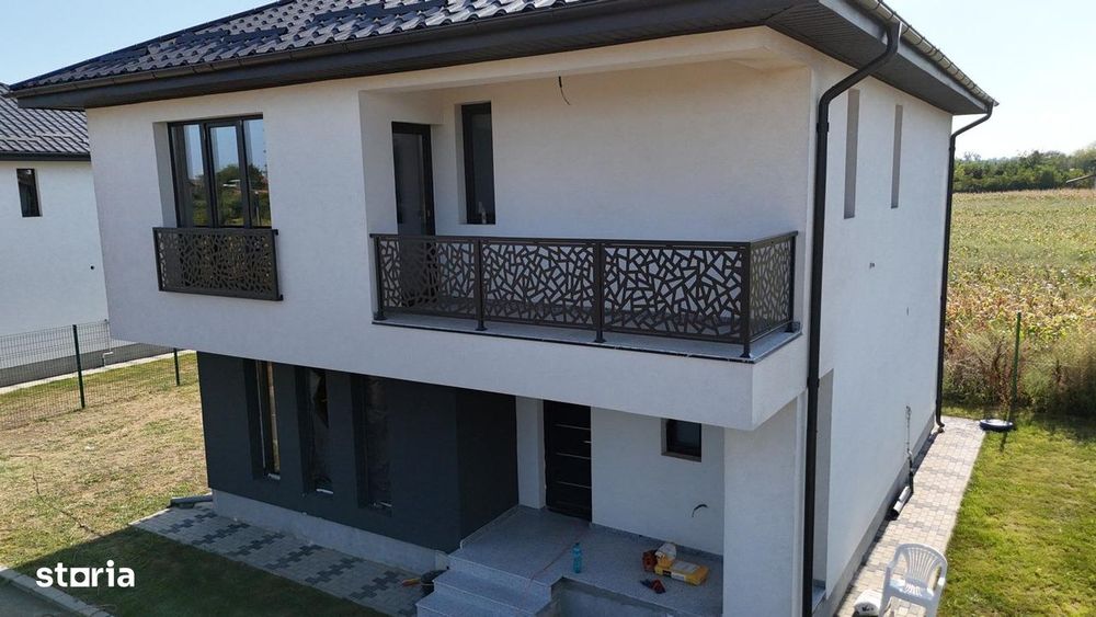 Casă nouă 4 camere Bolintin Vale  încălzire în pardoseală teren 320 mp
