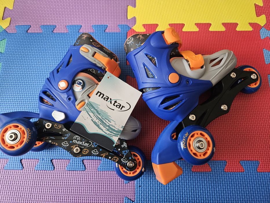 Patine Role Maxtar Marime Reglabila 26-29, Roti Ajustabile, NOU
