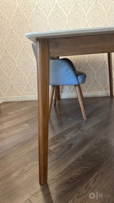 Белый стол из МДФ 160×90 см — недорого!