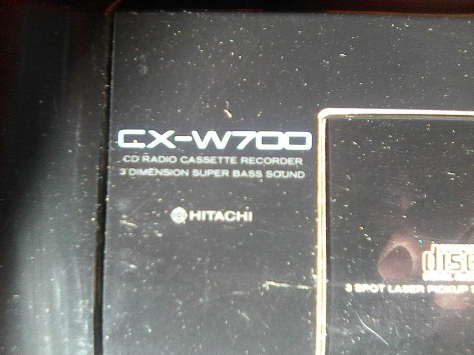 vand boombox hitachi jvc