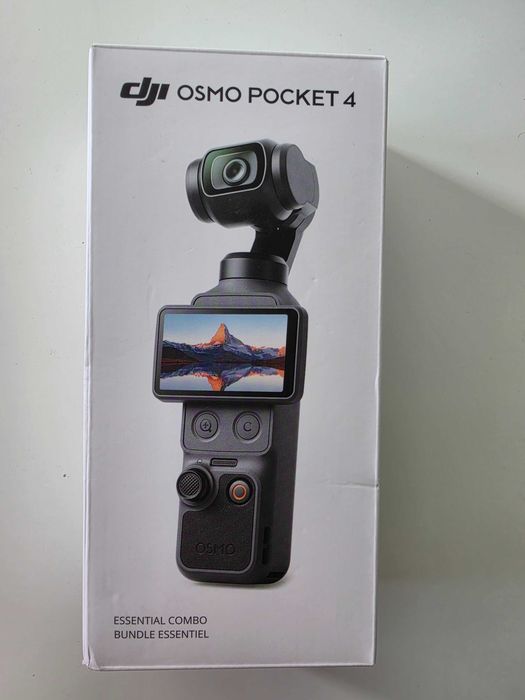 Folosit Camera de actiune DJI Osmo Pocket 4, Standard Combo, impecabila, pachet complet